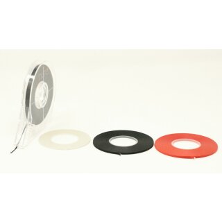 Body Line Tape, Drapierband 1,0 mm (16 m) weiß