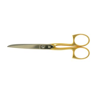 WaSa embroidery scissor gold plated 5,5"
