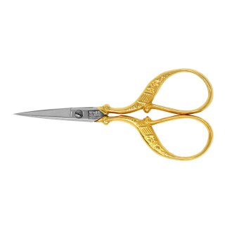 WaSa embroidery scissor gold plated
