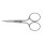 WaSa embroidery shears nickel plated spitz 3,5"