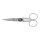WaSa Buttonhole scissors 5" nickel plated straight