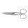 WaSa Buttonhole scissors 4,75" blank bent