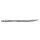 WaSa Gummischere blank, gebogen 7,5" (19,0 cm)