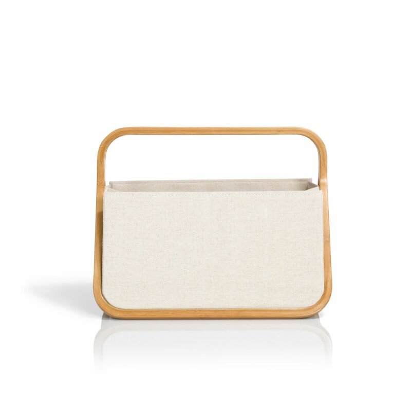 Cestino Fold&Store Prym In Canvas E Bambù | Pieghevole, Salvaspazio