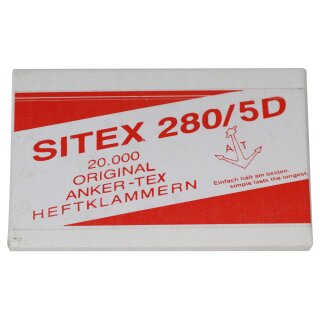 Heftklammern Sitex 280/6 (20.000 Stück)