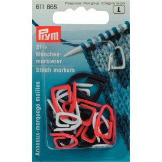 Prym Stitch Markers  Plastic (21 pcs)