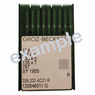 Groz-Beckert aiguille pour machine à coudre 287 WKH/287 WK FFG