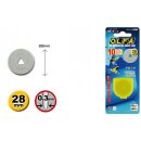 Olfa ricambio di lama 28 mm (RB28-10) (10 pezzi)