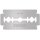 Lama industriale MARTOR n. 13510, inox, 0,10 mm (250 incartate)