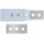 MARTOR industrial blade No. 37044, wide ground edge, 0.40 mm (10 in transparent pack)
