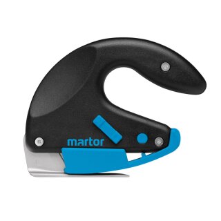 MARTOR SECUMAX OPTICUT safety knife with side guards, for pull cutting