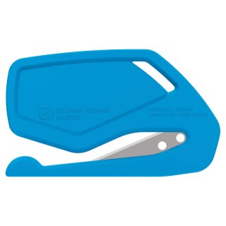 MARTOR SECUMAX TRENNEX safety knife, cyan (10 in a box)