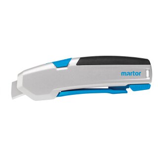 MARTOR SECUPRO 625 safety knife with rounded-tip trapezoid blade No. 60095