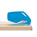 MARTOR SECUMAX POLYCUT safety knife with stainless blade, cyan (10 in a box)