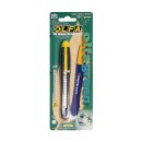 OLFA ES-1/green Utility Knife 9 mm – Auto-Lock, 100% Recycled Plastic, Separable