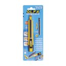 OLFA PA-2 Cutter 9 mm – verrouillage automatique, chargeur automatique 5 lames