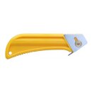 OLFA CL Carton Cutter 18 mm – 90° Cutting Base, Depth Guide, Staple Remover
