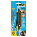 Olfa coltello con chiusura a rotella 18 mm (L-7)