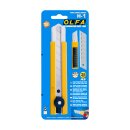 OLFA H-1 Cuttermesser 25 mm – Rädchenverschluss, Gummipolster