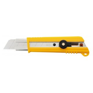 OLFA NH-1 Utility Knife 25 mm – Elastomer Grip, Acetone-Resistant