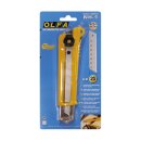 OLFA NH-1 Utility Knife 25 mm – Elastomer Grip, Acetone-Resistant