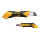 OLFA XH-1 Utility Knife 25 mm X-Design – Ratchet-Wheel Lock, Excel Black