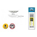 OLFA KB4-R/5 Curved Carving Blades for AK-4 Art Knife...