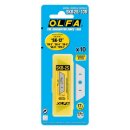OLFA SKB-2S/10B Edelstahl-Ersatzklingen für Sicherheitsmesser – 10 Stück