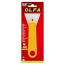 OLFA SCR-L Disposable Scraper 60 mm – Stainless Blade, Acetone Resistant