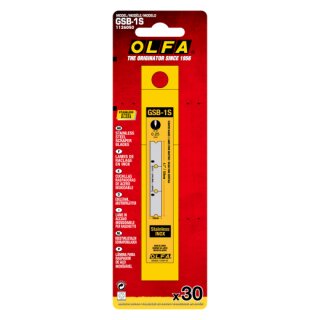 Olfa lamette für GSB-1 (30 pezzi) (GSB-1S)