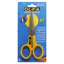 OLFA SCS-2 All-Purpose Scissors Large – Stainless Steel, Serrated Edge
