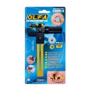 OLFA CMP-3 Compas coupeur pour tissu – lame rotative 18 mm, Ø 4–22 cm
