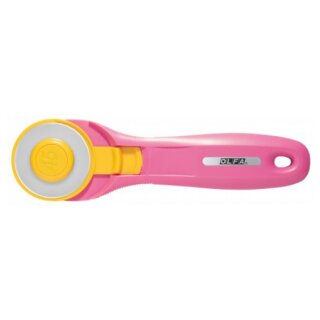 OLFA RTY-2C/PIK Rotary Cutter 45 mm – Quick Blade Change, Pink