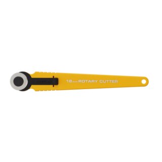 OLFA RTY-4 Rotary Cutter 18 mm – Stainless Steel Blade, for Miniatures and Curves