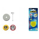 OLFA® Tungsten Tool Steel Rotary Blade 28mm (RB28-2)...