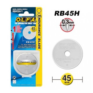 Olfa lama rotante 45 mm gehärtet (RB45H-1)