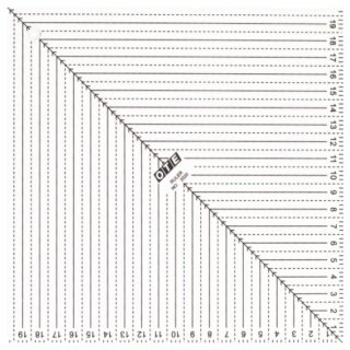 Olfa OTE righello per quilting 20x20 cm (2020)