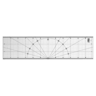 Olfa Square Frosted Acrylic Quiltruler 15x60 cm (MQR-15X60)