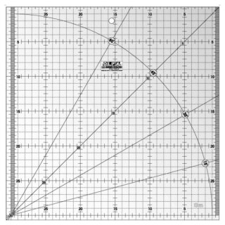 Olfa righello per quilting 30x30 cm (MQR-30X30)