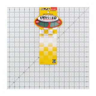OLFA QR-16S Quilting Ruler 16.5" x 16.5" (41.9 x 41.9 cm) – Non-Slip