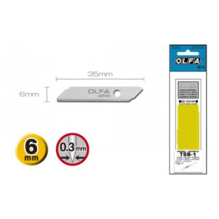 OLFA® Top Sheet Cutter Blades (Pack of 5 blades) (TSB-1)