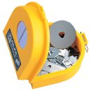 OLFA DC-2 Boîte de récupération de lames Deluxe – fente métal, lames rondes