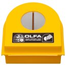 OLFA DC-2 Boîte de récupération de lames Deluxe – fente métal, lames rondes