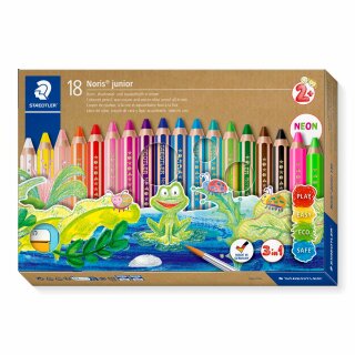 Staedtler Buntstift Noris jun 18ST 100% PEFC