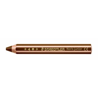 Staedtler Buntstift Noris junior 100% PEFC (VE=6stk) van dyke braun