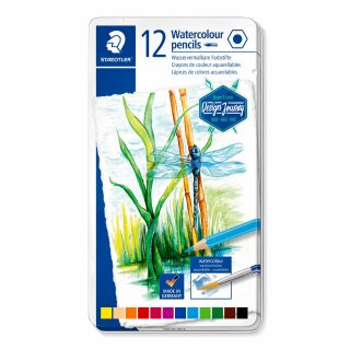 Staedtler Farbstift aquarell 12ST 100% PEFC