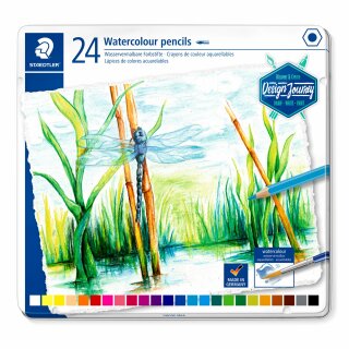 Staedtler Farbstift aquarell 24ST 100% PEFC