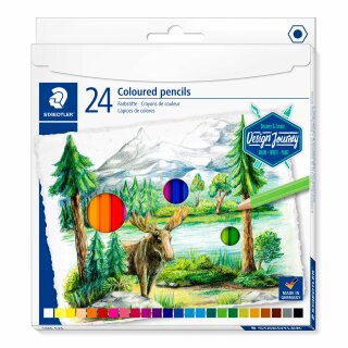 Staedtler Farbstift 24ST 100% PEFC (VE=5stk)