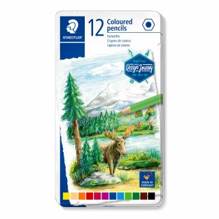 Staedtler Farbstift 12ST 100% PEFC