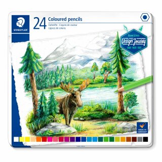 Staedtler Farbstift 24ST 100% PEFC